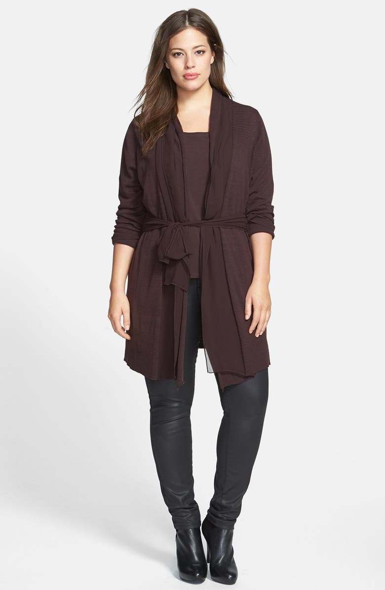 NIC+ZOE 'After Hours' Long Cardigan (Plus Size) | Nordstrom