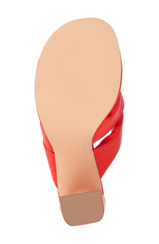 Olivia Miller Lovey Dovey Sandal In Red