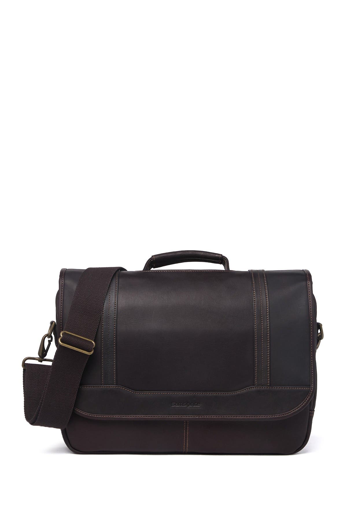 samsonite flapover briefcase