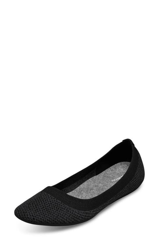 Allbirds Tree Breezer Ballet Flats Women In Heathered Black