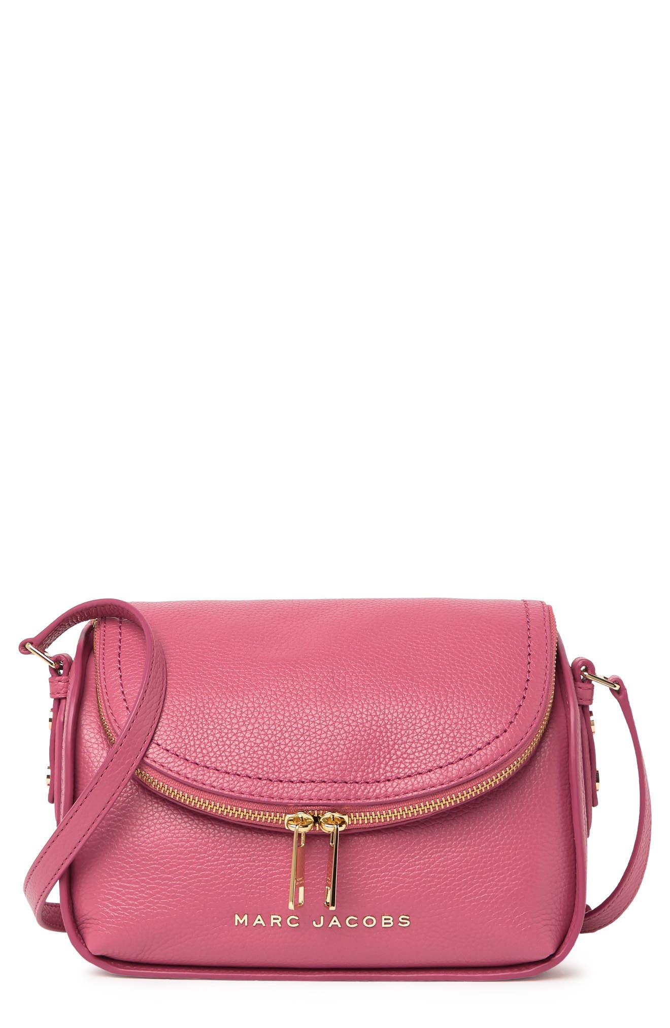 Marc Jacobs The Groove Leather Mini Messenger Bag In Dark Pink1 | ModeSens