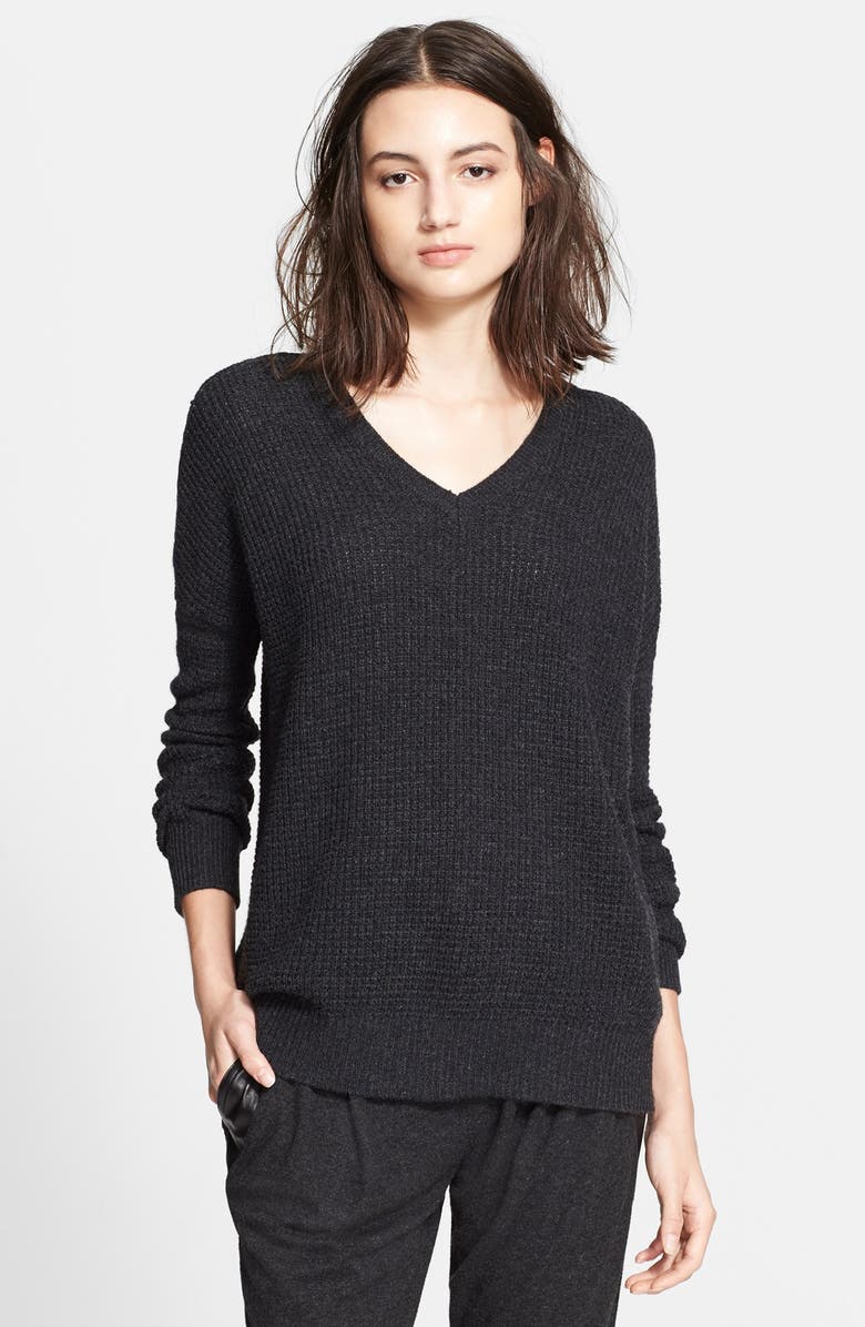 Vince Wool & Cashmere Double V-Neck Sweater | Nordstrom