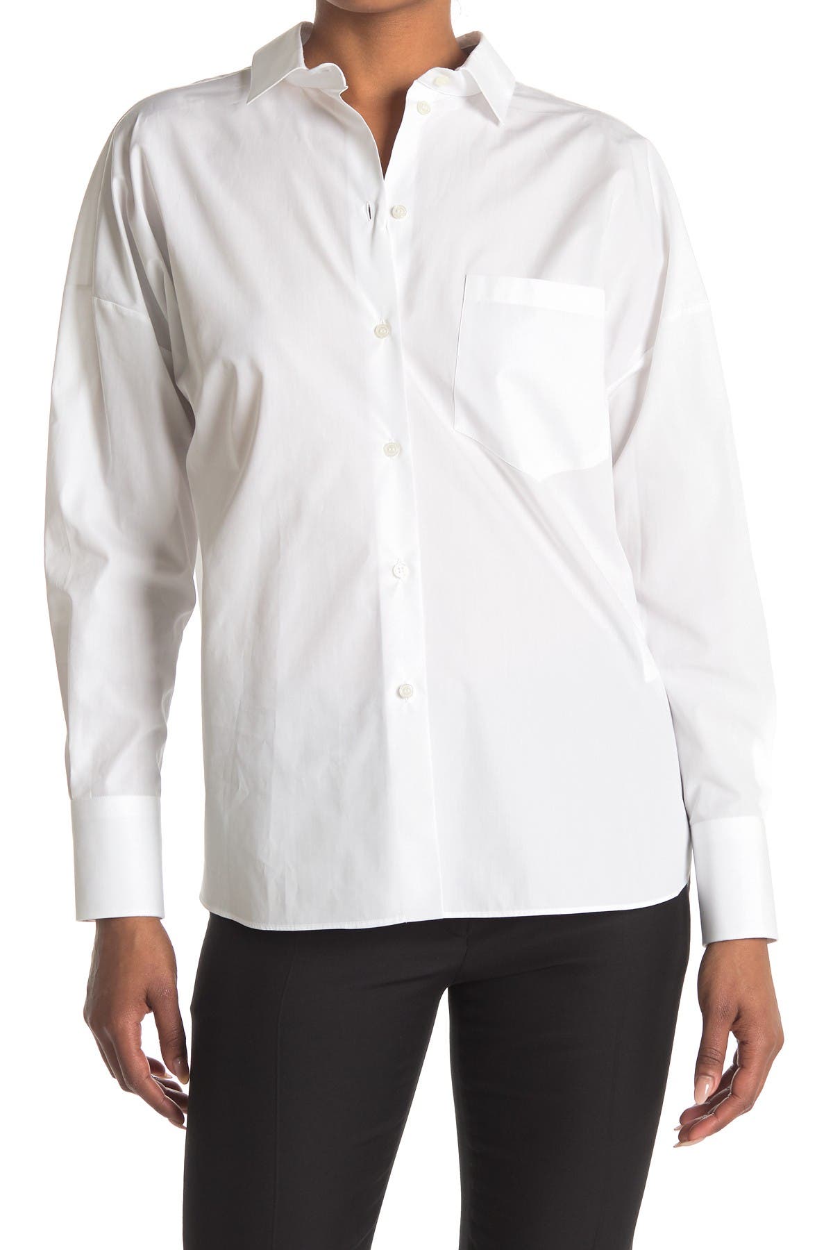 VALENTINO VALENTINO SOLID BUTTON DOWN SHIRT 8053341986221