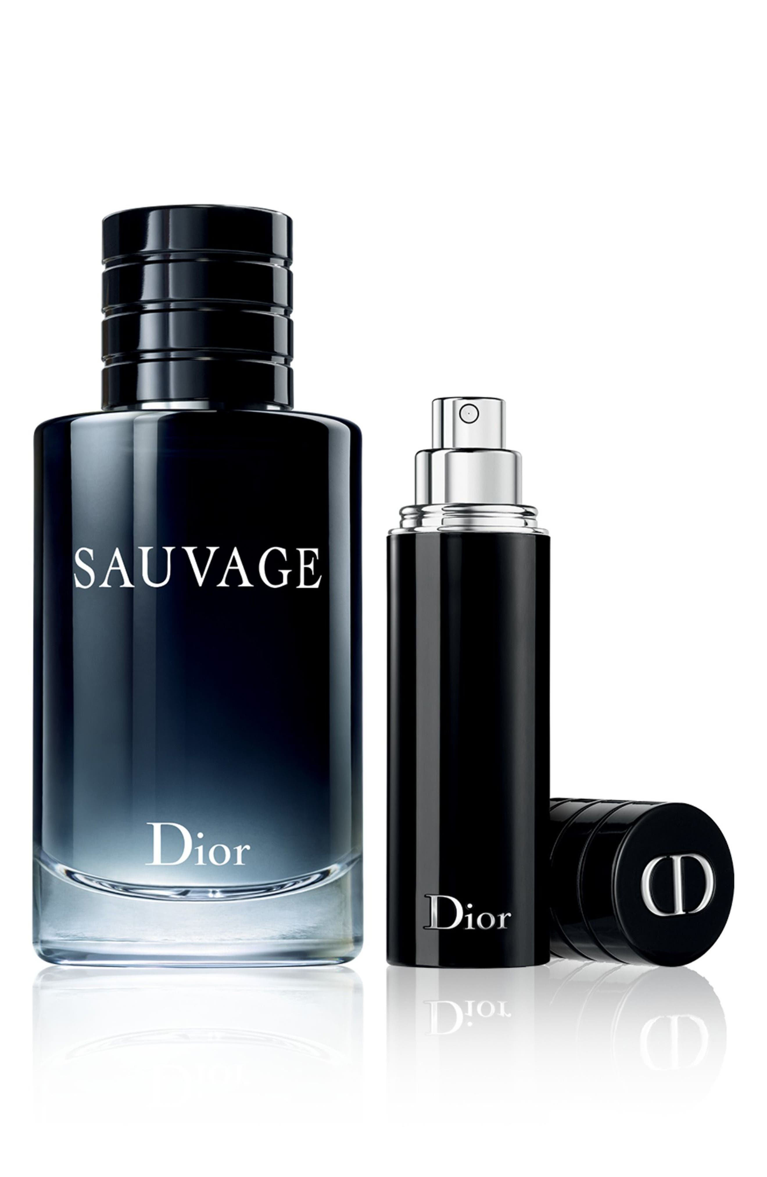 dior sauvage travel kit with shower gel gift