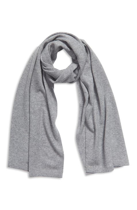 Men's scarf silk Alexandro grey