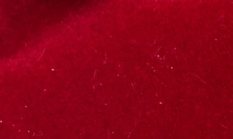 Clifton Wilson Silk Velvet Bow Tie In Maroon