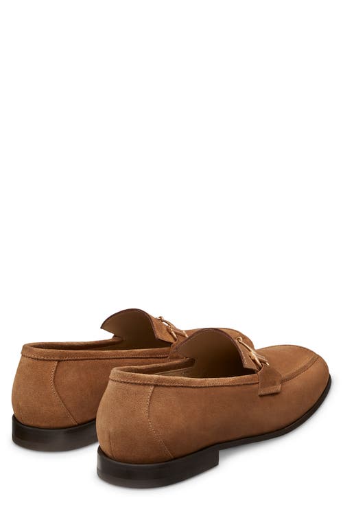 Shop Stuart Weitzman Club Luxebit Loafer In Camel