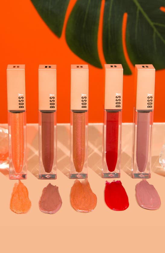 Bossy Cosmetics Power Woman Bossy Lip Gloss In Empowered
