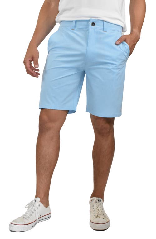 Gametime Chino Shorts in Sky Blue