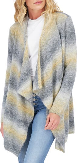 Lucky Brand Ombré Open Front Cardigan