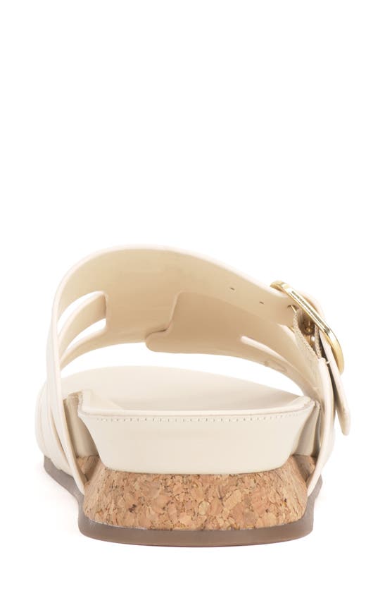 Shop Vince Camuto Freoda Slide Sandal In Creamy White