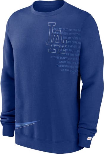 Los Angeles Dodgers 2023 MLB Postseason Dugout Men's Nike Dri-FIT MLB T- Shirt.