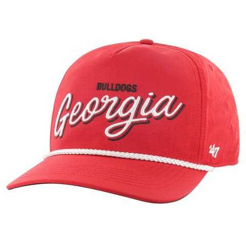 Men's Columbia Red Georgia Bulldogs Collegiate PFG Flex Hat