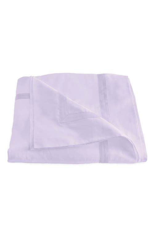 Matouk Nocturne Duvet Cover in Violet at Nordstrom