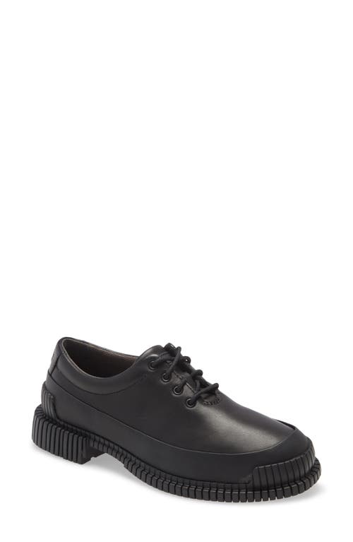 Shop Camper Pix Oxford In Black/black Leather