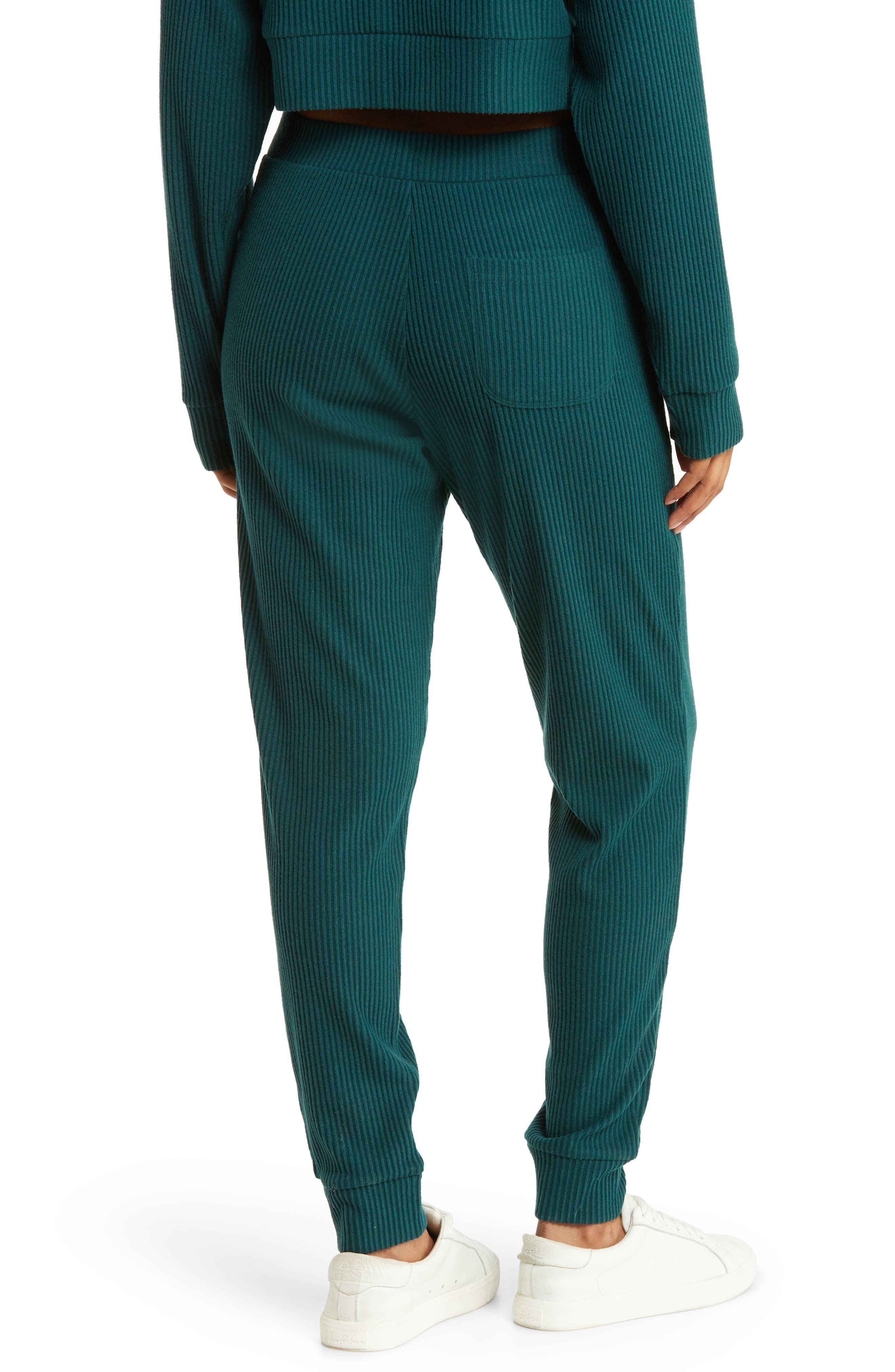 Alo Muse Ribbed High Waist Sweatpants