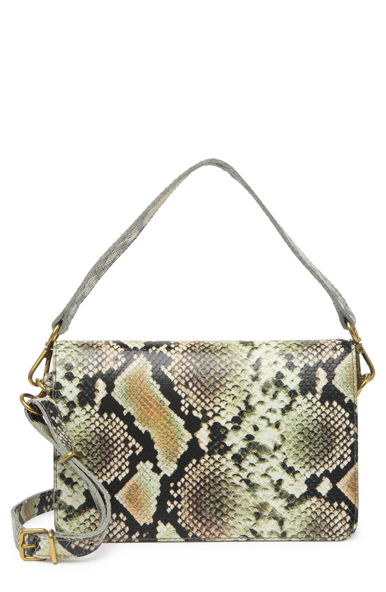 snake embossed leather handbags