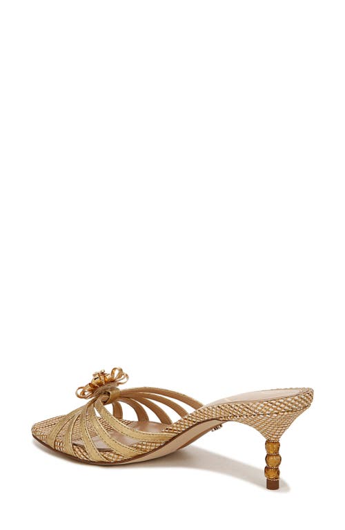 Sam Edelman Posey Sandal In Gold