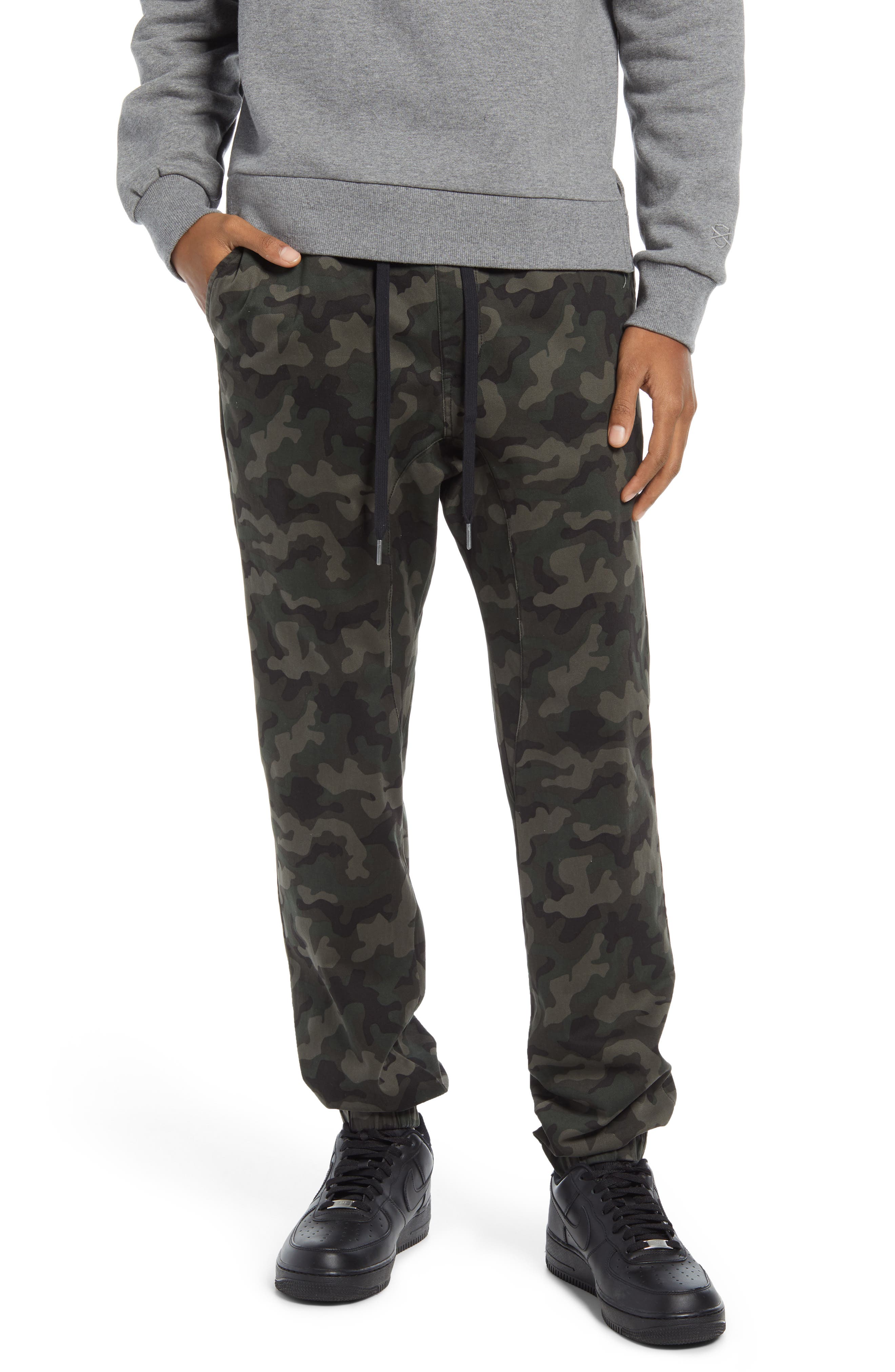 ZANEROBE SURESHOT CAMO PRINT JOGGERS,9342594423980