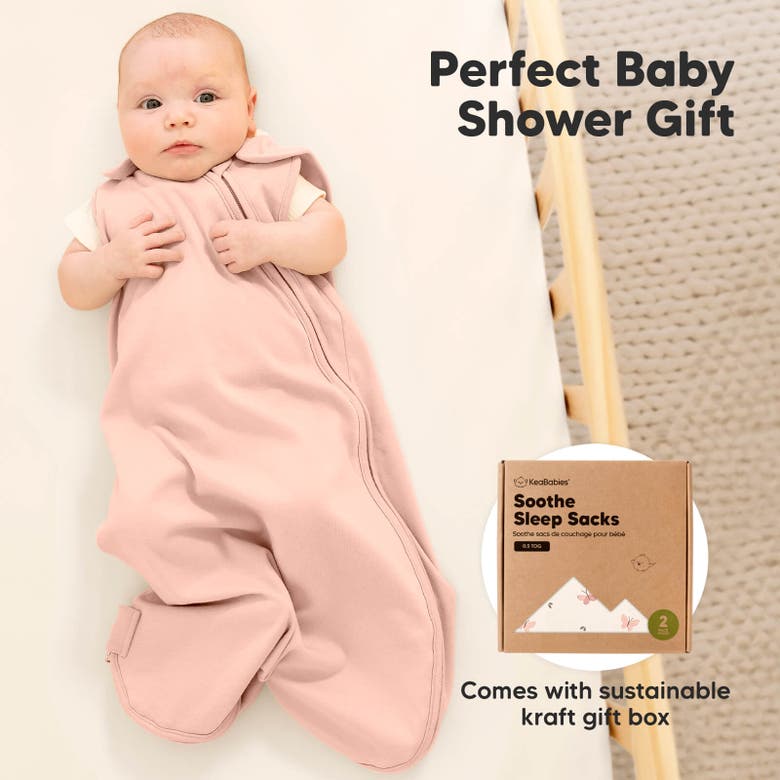 Keababies 2-pack Soothe Sleep Sacks In Butterflies