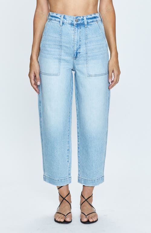 Shop Pistola Turner High Waist Ankle Straight Leg Jeans In Tour