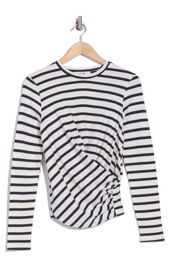JOE'S JOE'S LONG SLEEVE WRAP FRONT TOP