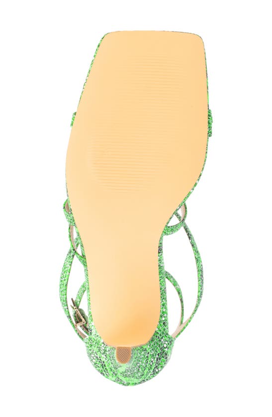 Fashion To Figure Stella Heeled Sandal In Green