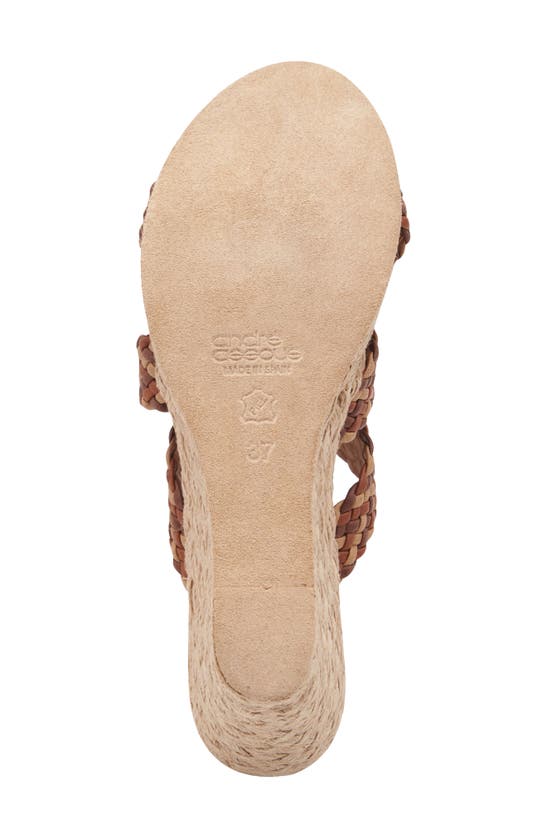 Shop Andre Assous Nedra Wedge Sandal In Cuero Multi