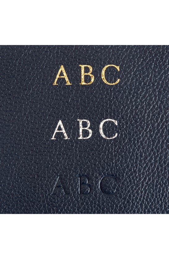 ROYCE NEW YORK ROYCE NEW YORK PERSONALIZED RFID LEATHER CARD CASE