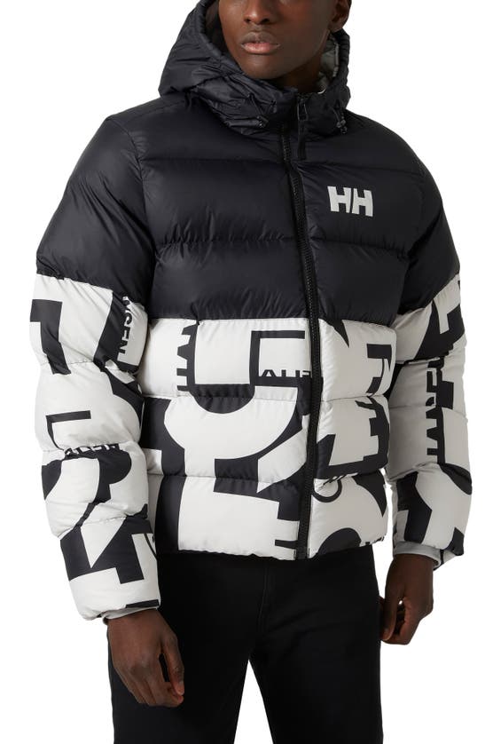 Helly Hansen Active Puffer Jacket In Nimbus Cloud Aop