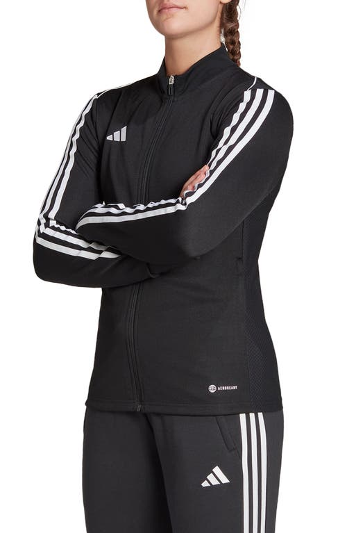 adidas Tiro 23 League Recycled Polyester Soccer Jacket in Black