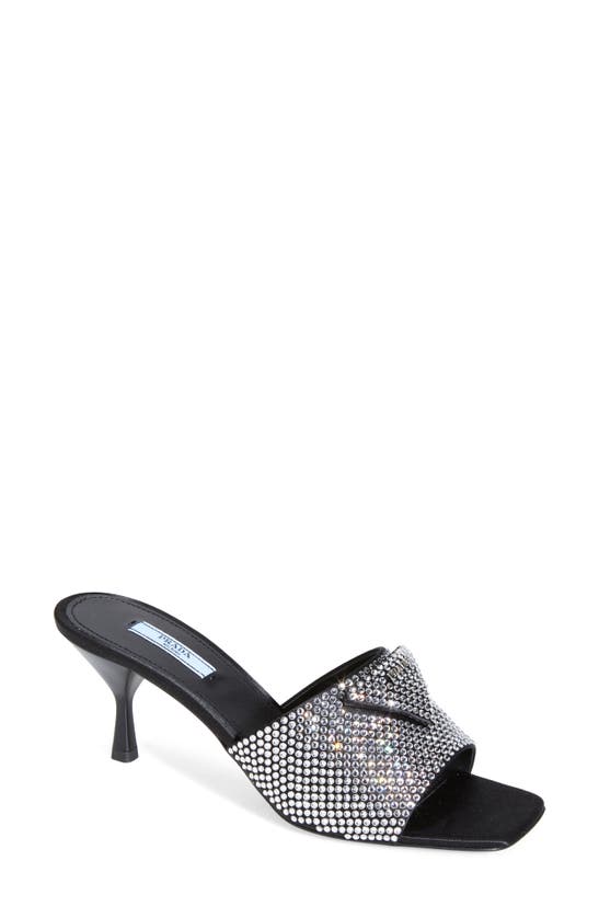 PRADA CRYSTAL SANDAL