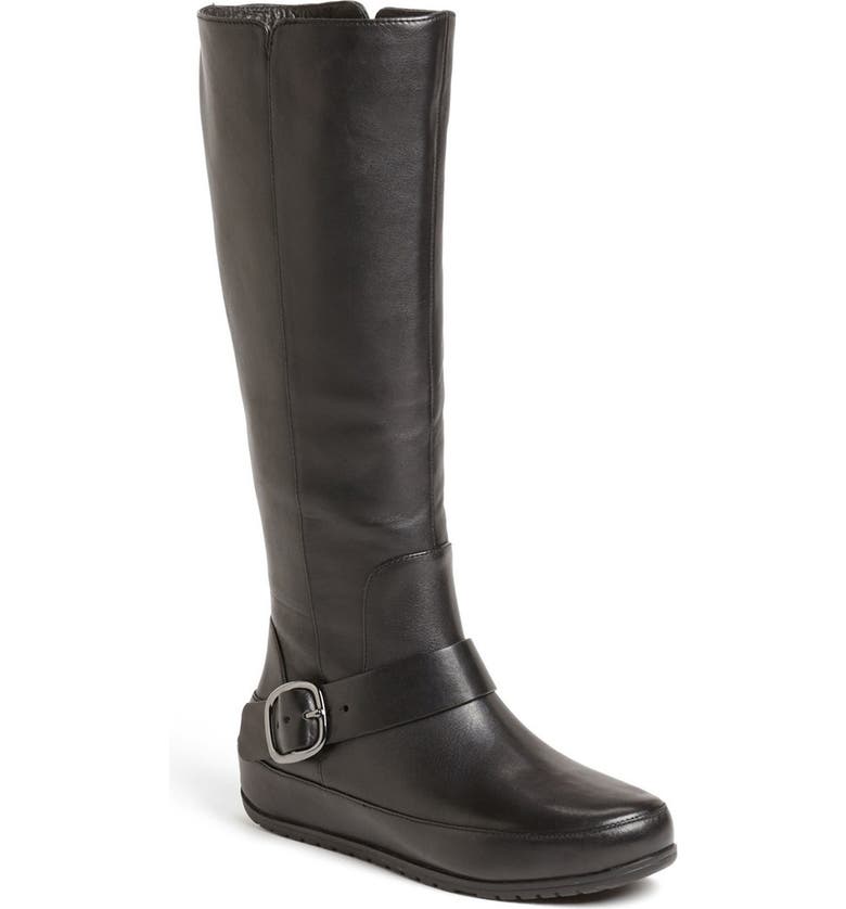 FitFlop 'Duéboot™ Buckle' Tall Leather Boot | Nordstrom