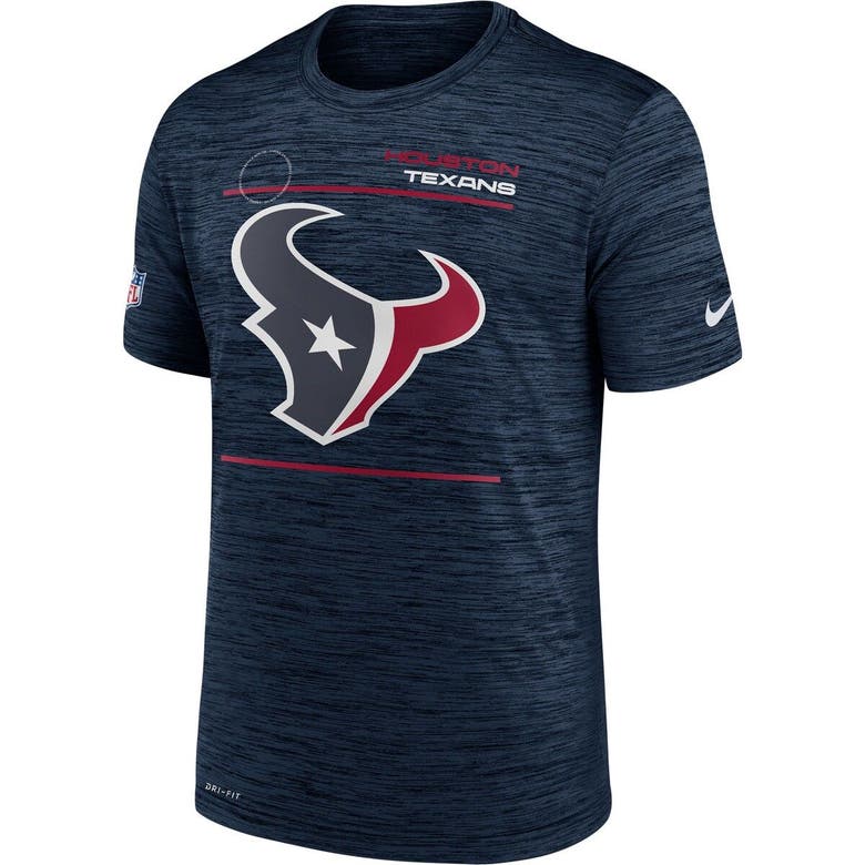 Men's Houston Texans Nike White Sideline Velocity Legend Performance T-Shirt