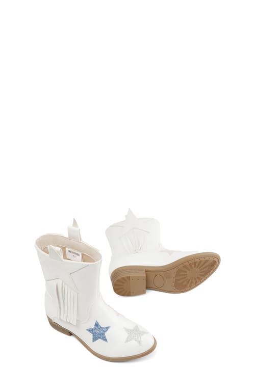 Shop Dream Pairs Kids' Western Boot In White