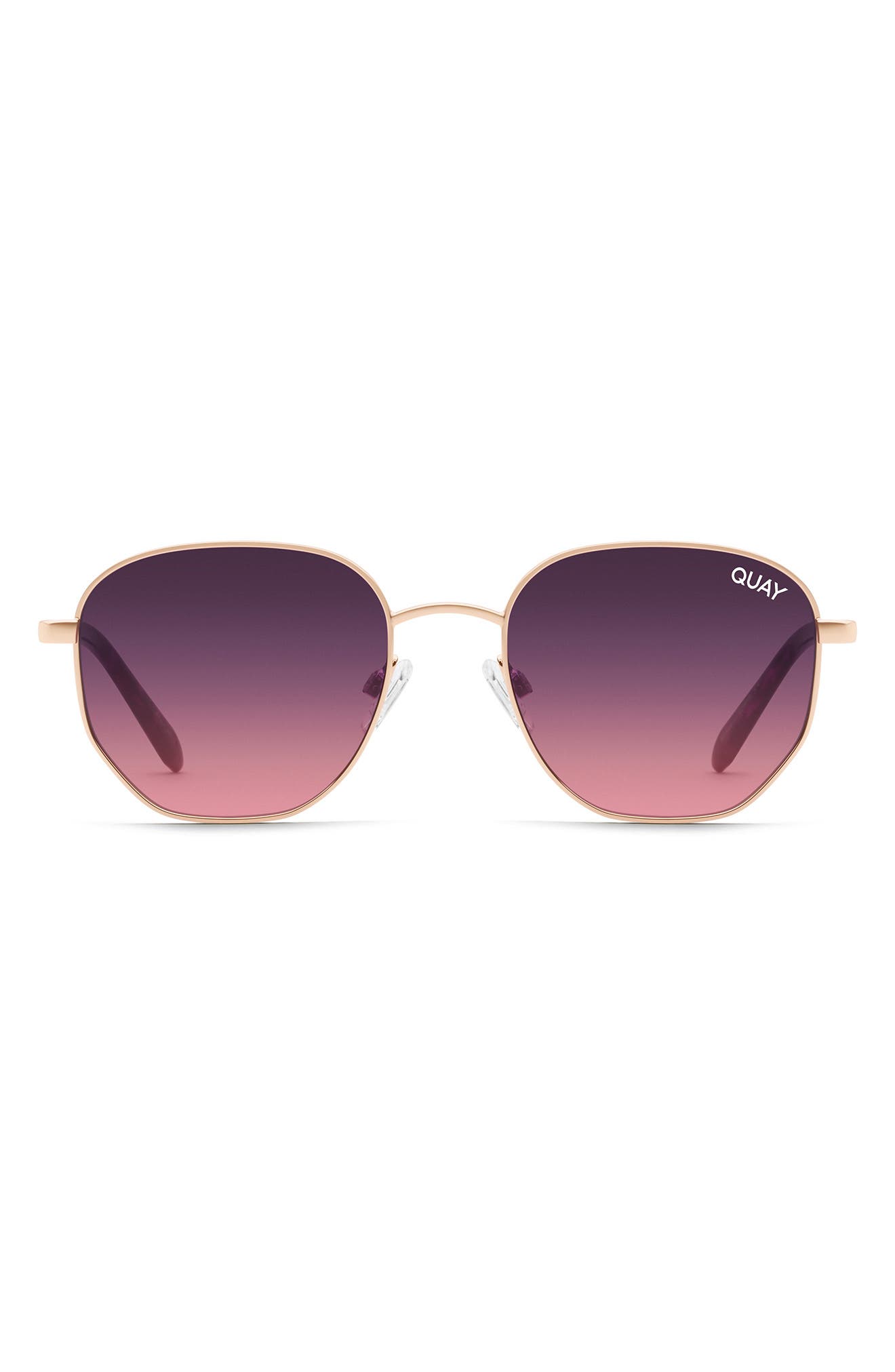 big time 48mm gradient round sunglasses