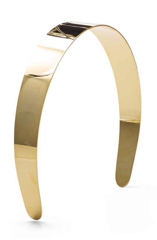 Lelet Ny Liv Petite 14k Yellow Gold Plated Headband In Gold