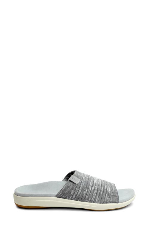 Revitalign Vanessa Slide Sandal In Grey