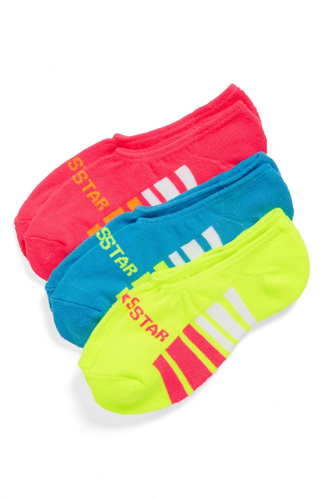 Converse NoShow Socks (3Pack) (Women) Nordstrom