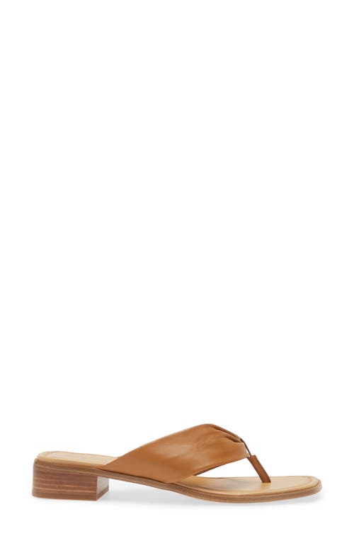 Shop Nordstrom Quintina Flip Flop In Tan Toffee