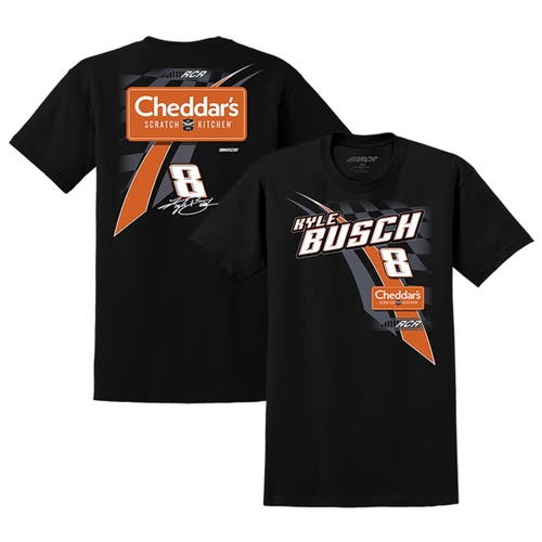 NASCAR Men's Richard Childress Racing Team Collection Black Kyle Busch Cheddar's Lifestyle T-Shirt
