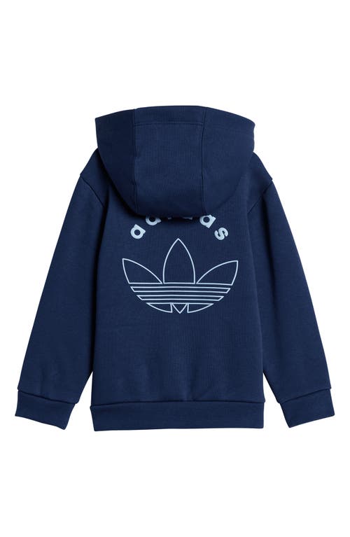 Shop Adidas Originals Adidas Lifestyle Hoodie & Joggers Set In Night Indigo