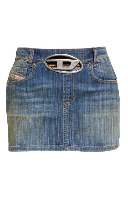 DIESEL DIESEL® DE-RON DENIM MINISKIRT 