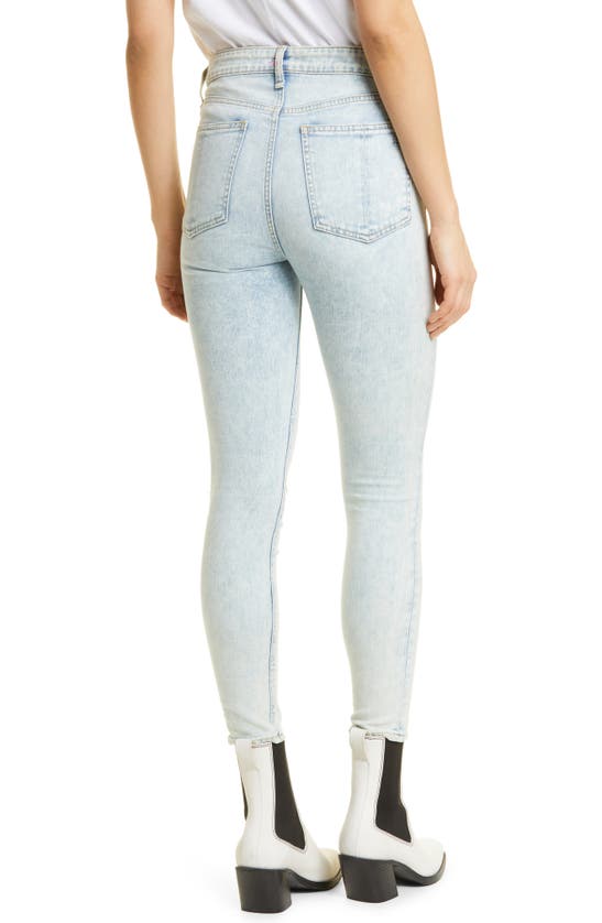 Rag & Bone Nina High Waist Skinny Jeans In Mica