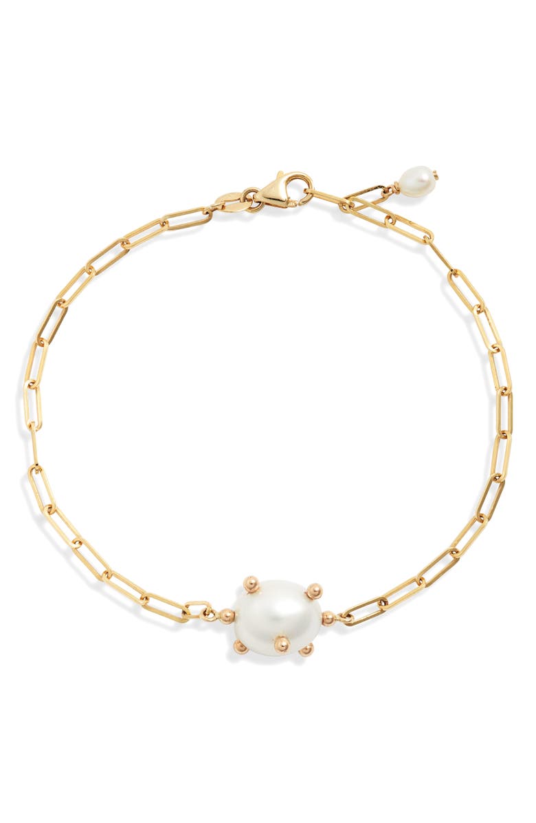 Poppy Finch Bubble Cultured Pearl Station Bracelet | Nordstrom