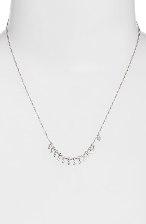 Meira T Women's 14k White Gold & 0.28 Tcw Diamond Fringe Necklace In White Gold