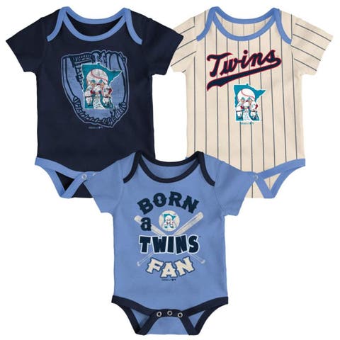 Infant Philadelphia Phillies Burgundy/Light Blue/Cream Future #1 3-Pack  Bodysuit Set