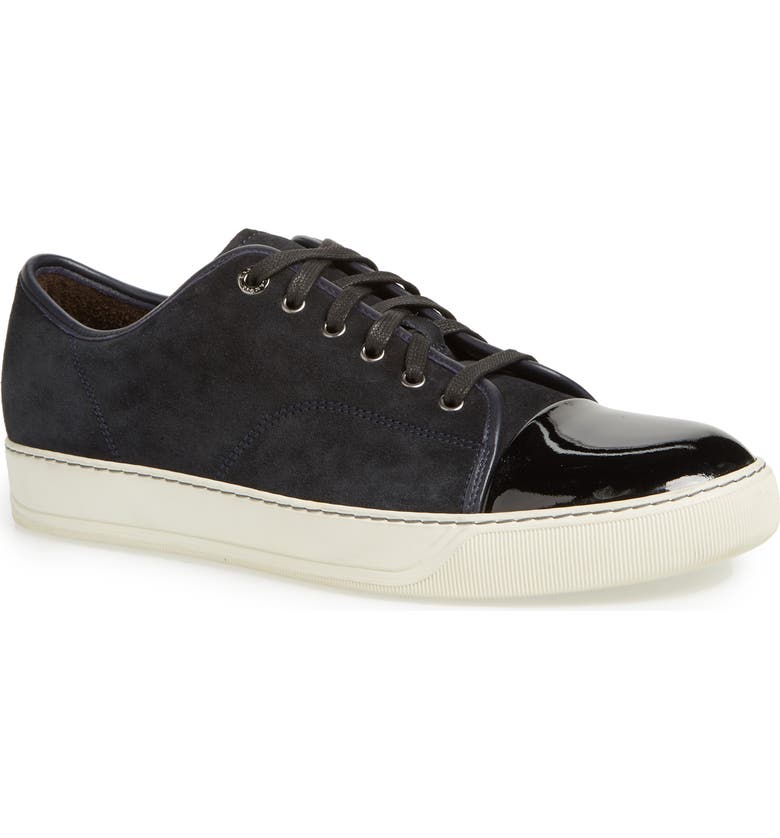 Lanvin Low Top Suede Sneaker (Men) | Nordstrom