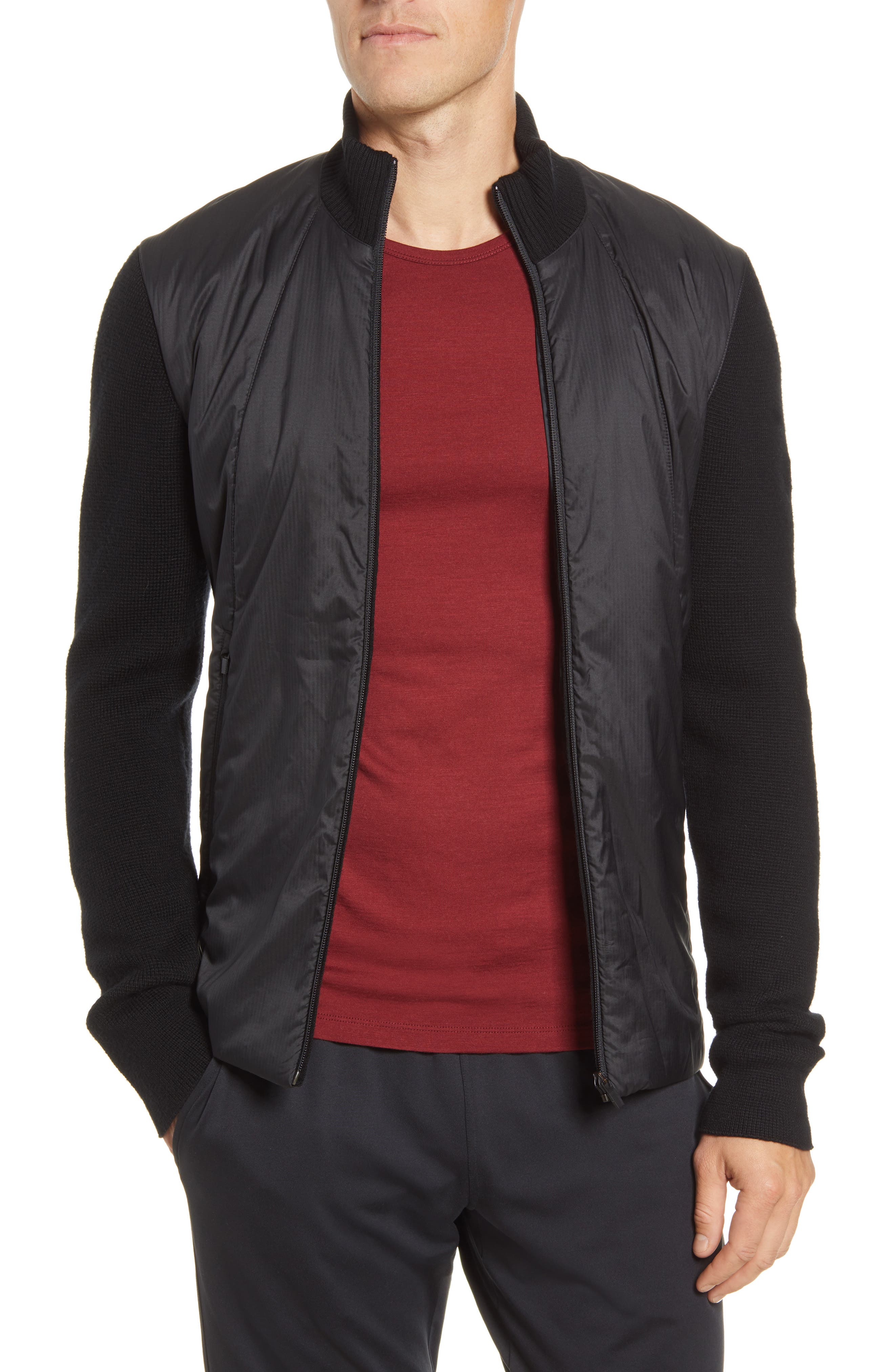 lumista hybrid sweater jacket