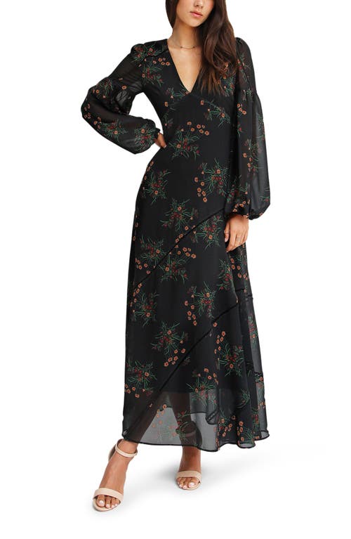 Shop Belle & Bloom In Your Dreams Maxi Dress In Black